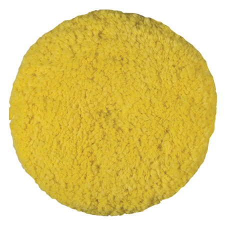PRESTA Rotary Blended Wool Buffing Pad - Yellow Medium Cut 890142